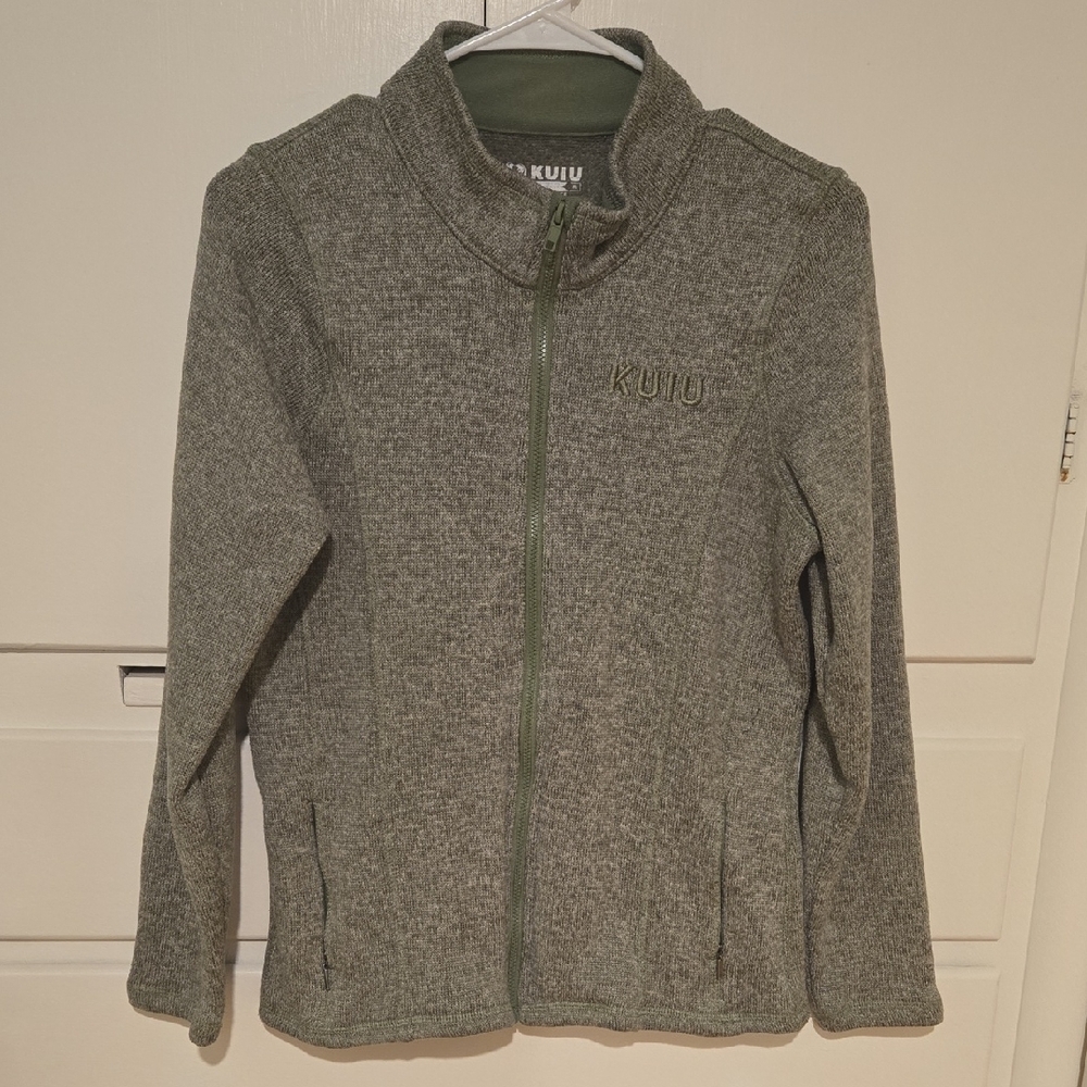 KUIU Olive Heather Zip-Up Jacket